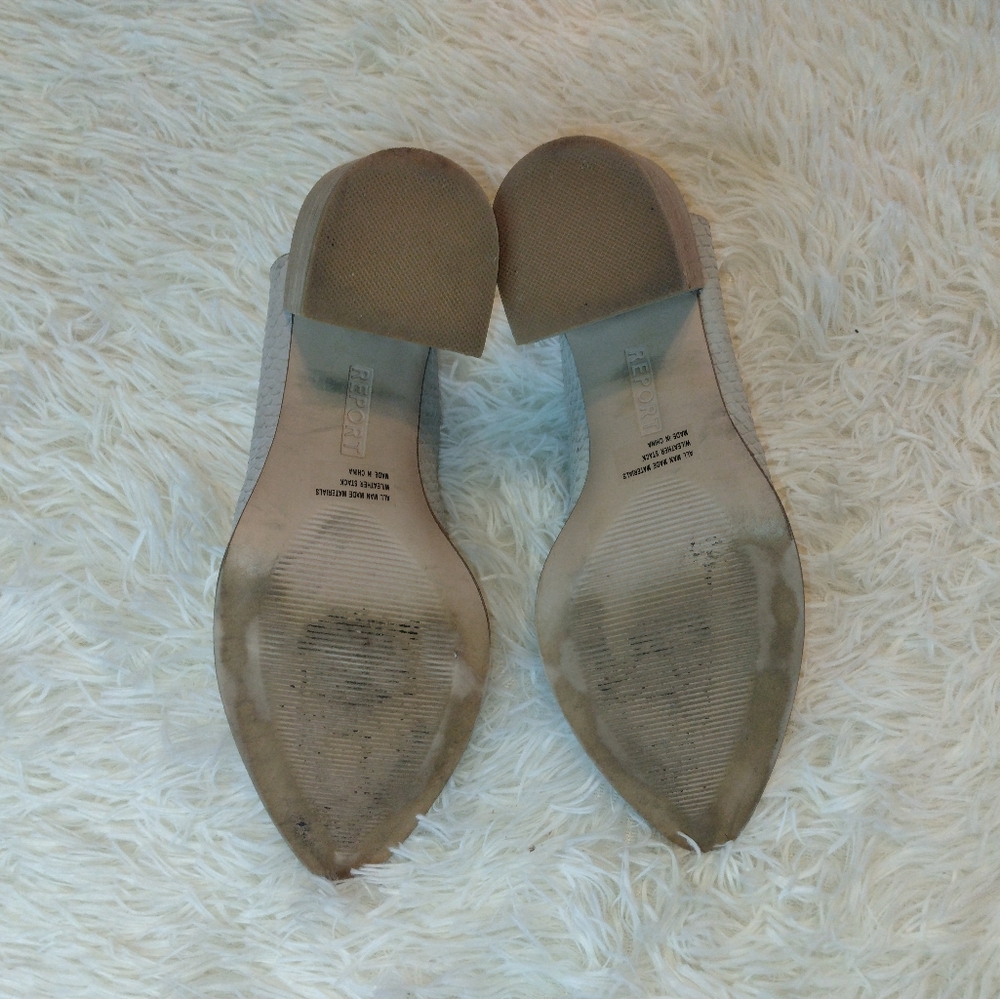 Report “Tosh” Snakeskin Embossed Mule Size 9.5 - Picture 9 of 10